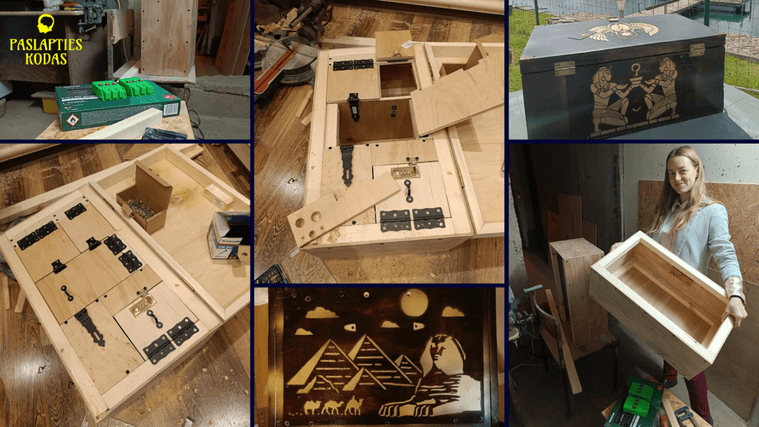 Paslapties Kodas – galvosūkių dėžių komanda 1 paslapties kodas galvosukių dėžių komanda